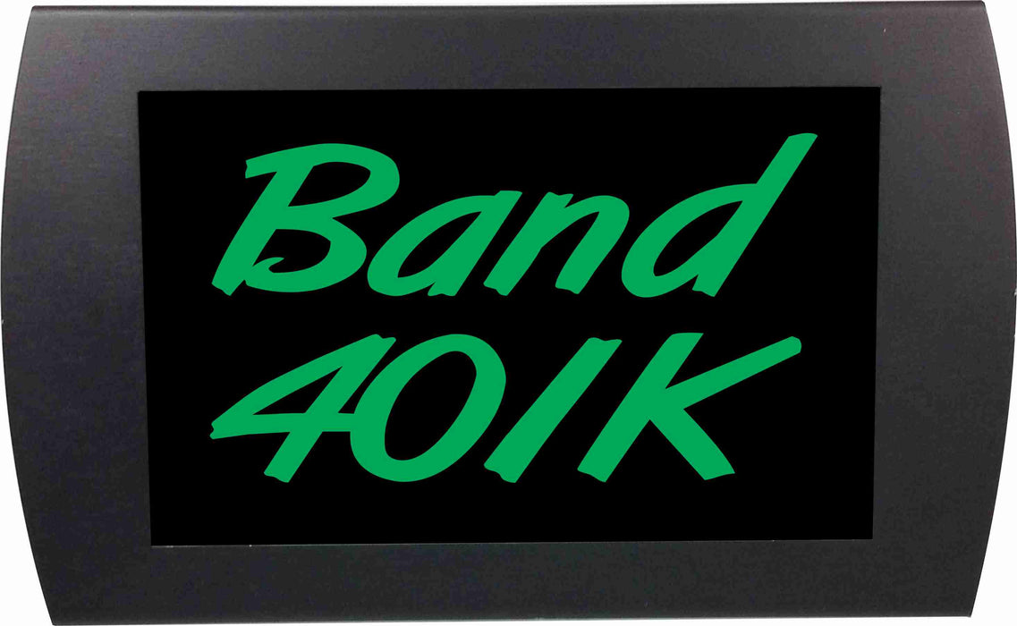 AMERICAN RECORDER - "Band 401K" LED Lighted Sign with Pole Clamp Kit - AMERICAN RECORDER TECHNOLOGIES, INC.