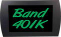 AMERICAN RECORDER - "Band 401K" LED Lighted Sign with Pole Clamp Kit - AMERICAN RECORDER TECHNOLOGIES, INC.