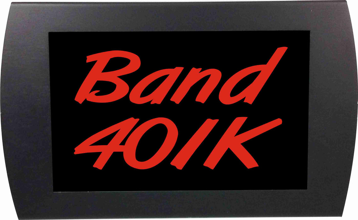 AMERICAN RECORDER - "Band 401K" LED Lighted Sign with Pole Clamp Kit - AMERICAN RECORDER TECHNOLOGIES, INC.