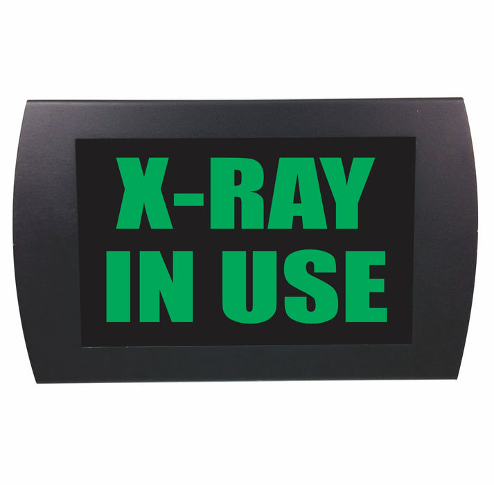 AMERICAN RECORDER -  "X-RAY IN USE" LED Lighted Sign - AMERICAN RECORDER TECHNOLOGIES, INC.