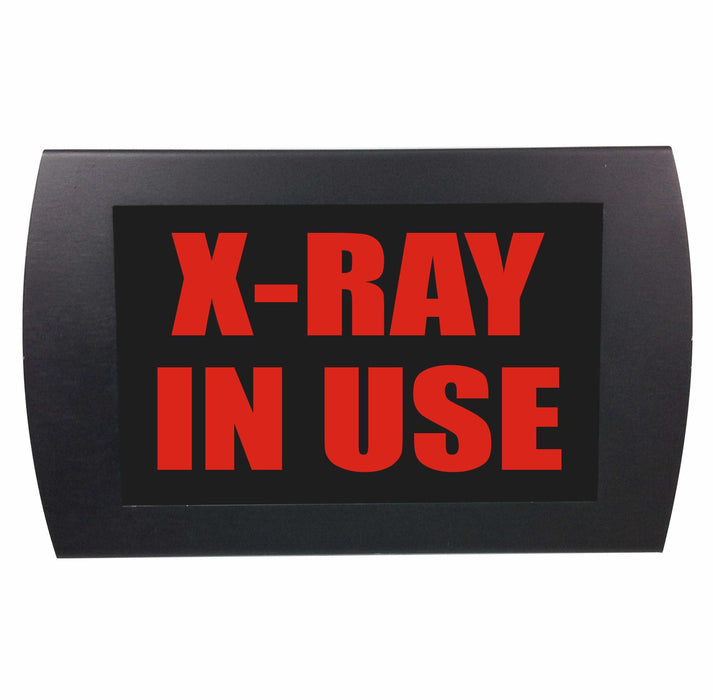 AMERICAN RECORDER -  "X-RAY IN USE" LED Lighted Sign - AMERICAN RECORDER TECHNOLOGIES, INC.