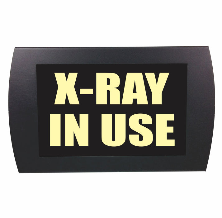 AMERICAN RECORDER -  "X-RAY IN USE" LED Lighted Sign - AMERICAN RECORDER TECHNOLOGIES, INC.