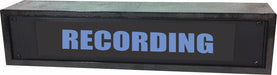AMERICAN RECORDER - 2RU "RECORDING" LED Lighted Sign with Enclosure - AMERICAN RECORDER TECHNOLOGIES, INC.