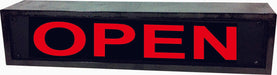 AMERICAN RECORDER - 2RU "OPEN" LED Lighted Sign with Enclosure - AMERICAN RECORDER TECHNOLOGIES, INC.