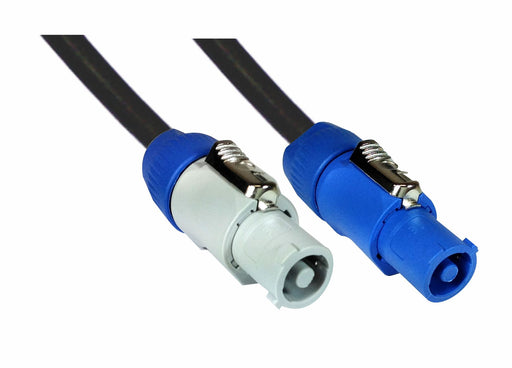 AMERICAN RECORDER Powercon A to Powercon B, 12 awg. - 3 Conductor Power cable - AMERICAN RECORDER TECHNOLOGIES, INC.