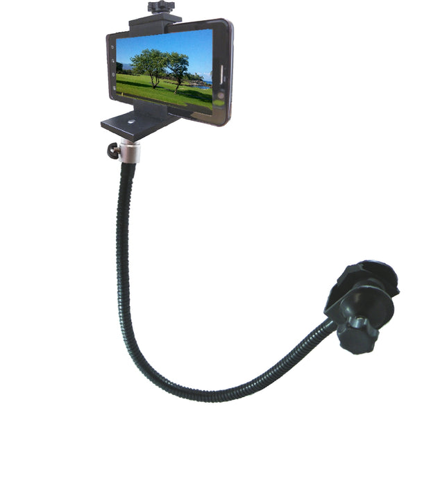 SMART BRACKET 18" Pole Mount Gooseneck With 1/4" -20 Ball Mount - AMERICAN RECORDER TECHNOLOGIES, INC.