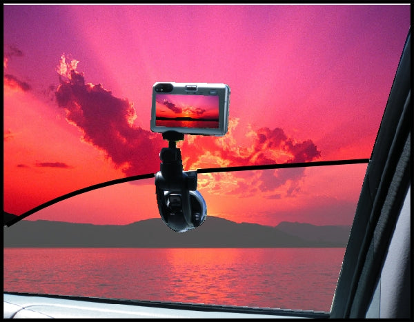 SMART BRACKET 6" Adjustable Suction Cup Mount With 1/4" - 20 Ball Thread - AMERICAN RECORDER TECHNOLOGIES, INC.