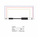 3.5mm Stereo Male to 1/4" TS Mono Male Cable - AMERICAN RECORDER TECHNOLOGIES, INC.