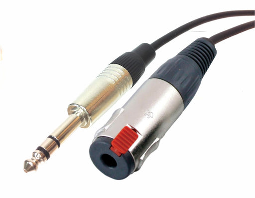 AMERICAN RECORDER 1/4 inch TRS Male to 1/4" TRS Female Balanced Mic/Audio Cable - AMERICAN RECORDER TECHNOLOGIES, INC.