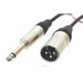 1/4 inch TS Male to XLR Male Unbalanced Mic/Audio Cable - AMERICAN RECORDER TECHNOLOGIES, INC.