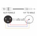 1/4 inch TS Male to XLR Female Unbalanced Mic/Audio Cable - AMERICAN RECORDER TECHNOLOGIES, INC.