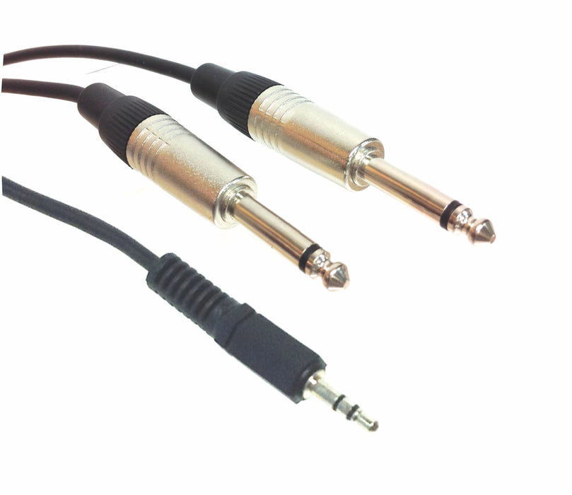 3.5mm Stereo Male to Dual 1/4" - AMERICAN RECORDER TECHNOLOGIES, INC.
