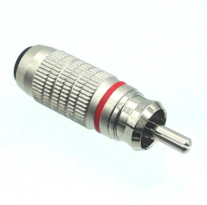 Premium RCA Nickel Plated Plug - AMERICAN RECORDER TECHNOLOGIES, INC.