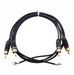 Turntable Cable RCA to RCA with Ground Lugs - AMERICAN RECORDER TECHNOLOGIES, INC.