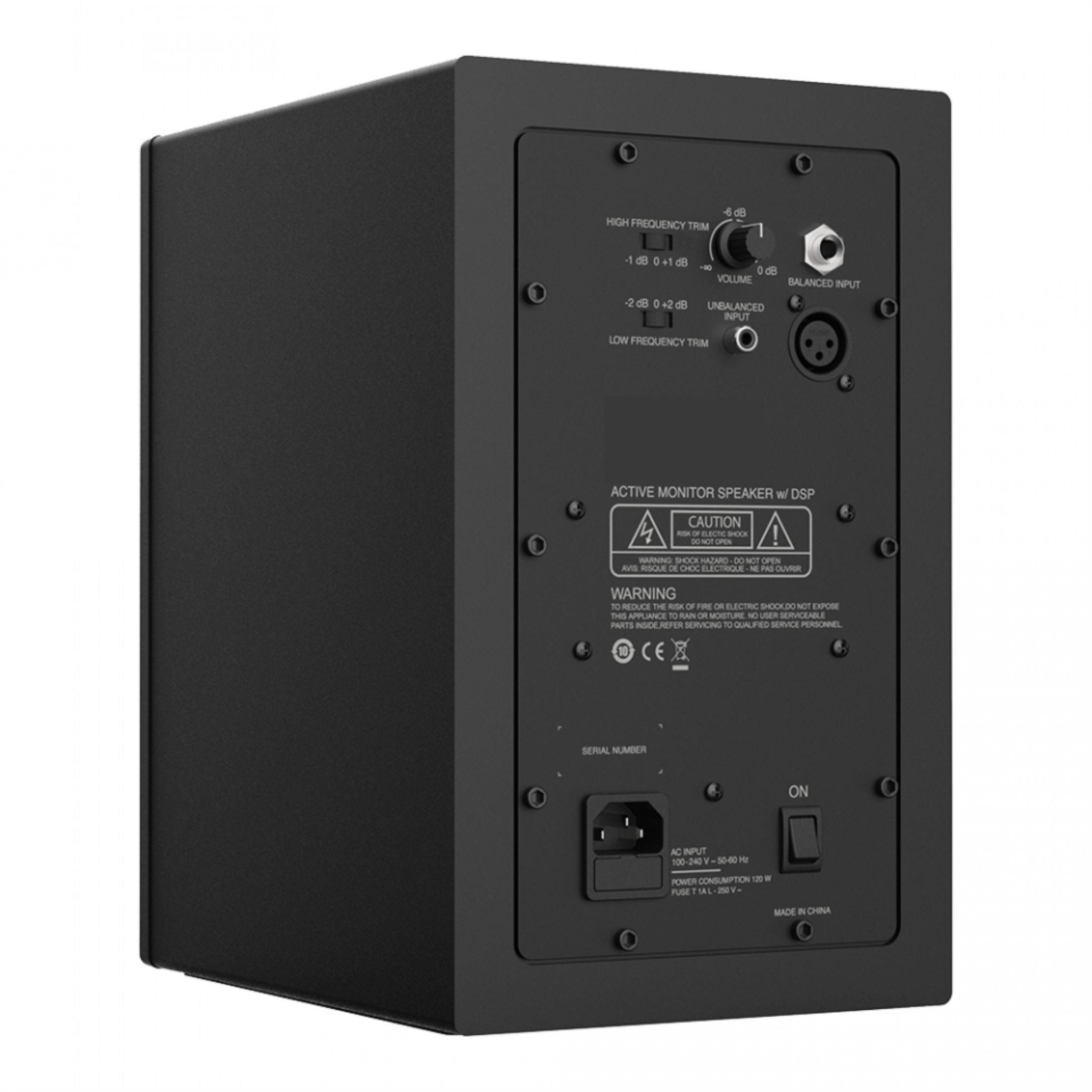 NERO 5.25" BiAmp Zero Phase 100 Watt Powered Studio Monitor — AMERICAN