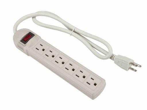AC Power Strip with 6 Grounded Outlets - AMERICAN RECORDER TECHNOLOGIES, INC.
