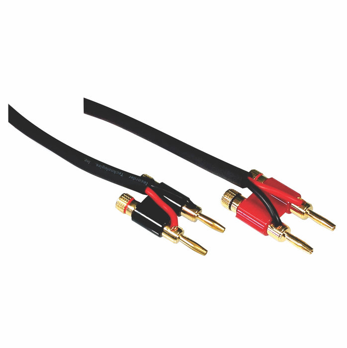 Dual Banana to Dual Banana 2 Conductor, 12 awg Pro Audio Speaker Cable - AMERICAN RECORDER TECHNOLOGIES, INC.