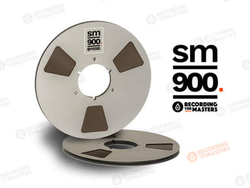 RECORDING THE MASTERS SM900 - 1/4 inch x 2500 feet on 10.5 inch Metal Reel - AMERICAN RECORDER TECHNOLOGIES, INC.