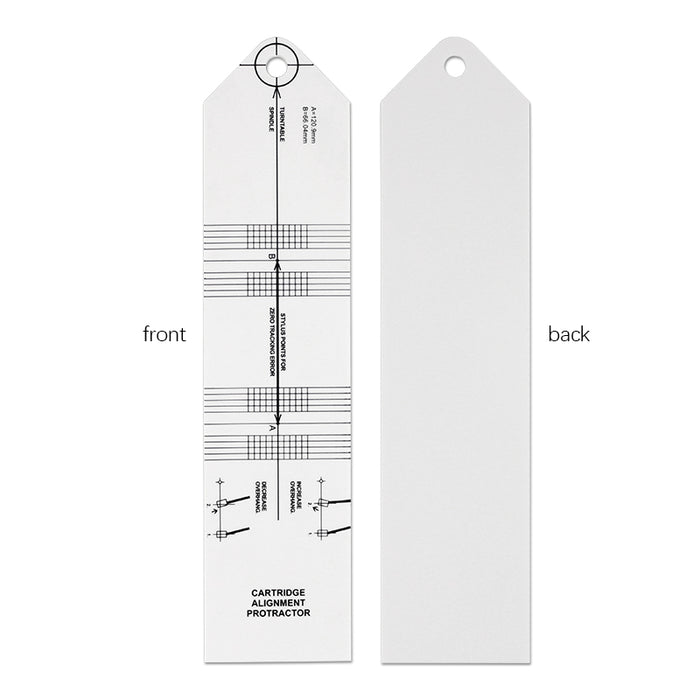 Turntable Cartridge Alignment Protractor - AMERICAN RECORDER TECHNOLOGIES, INC.