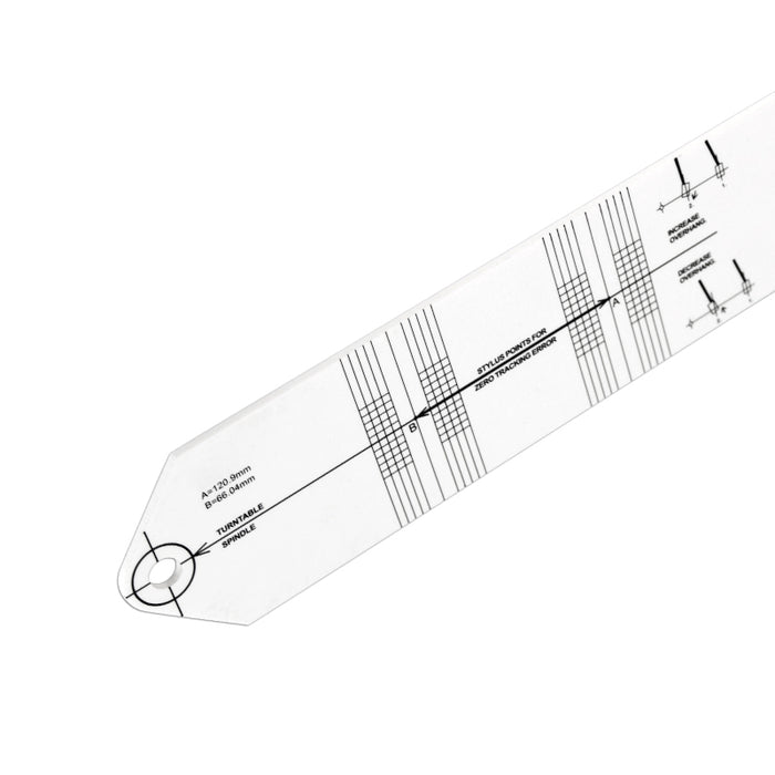 Turntable Cartridge Alignment Protractor - AMERICAN RECORDER TECHNOLOGIES, INC.