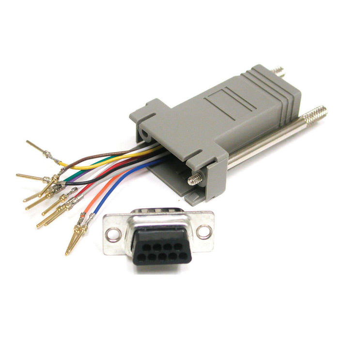 Test Db9 Adapter Rj45 DB9 to RJ45 Adapters — AMERICAN RECORDER TECHNOLOGIES, INC.