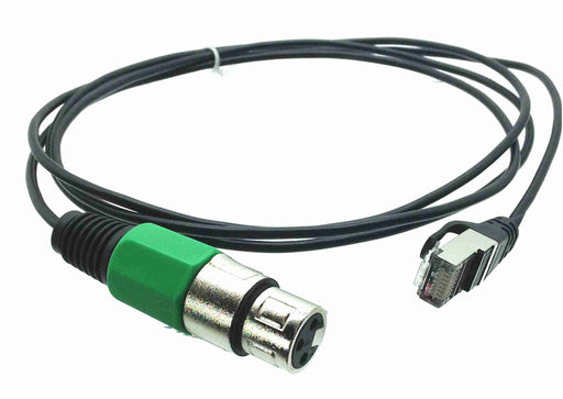 RJ45 (male) to Single XLR (female) Cable for AXIA - 6 feet - AMERICAN RECORDER TECHNOLOGIES, INC.