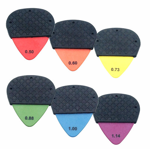 Delrin Guitar Pick with Removable Dynamic Knurl Rubber Grip - AMERICAN RECORDER TECHNOLOGIES, INC.