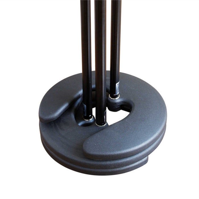 PEAK MUSIC STANDS Iron horse Stackable Round Base Microphone Stand - AMERICAN RECORDER TECHNOLOGIES, INC.