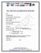 CALIBRATION for SPL-8810 with Certificate - AMERICAN RECORDER TECHNOLOGIES, INC.