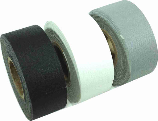 AMERICAN RECORDER 1" x 8 YARDS MINI ROLL GAFFERS TAPE -  SOLID COLORS - 3 Pack - AMERICAN RECORDER TECHNOLOGIES, INC.