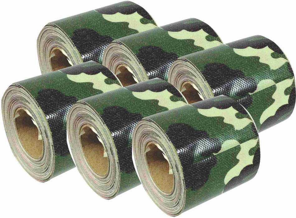 AMERICAN RECORDER 2" x 8 YARD MINI ROLL GAFFERS TAPE - CAMOFLAUGE - Single Rolls - AMERICAN RECORDER TECHNOLOGIES, INC.