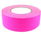 American Recorder 2" x 50 Yards Full Roll Gaffers Tape - Neon Pink - AMERICAN RECORDER TECHNOLOGIES, INC.