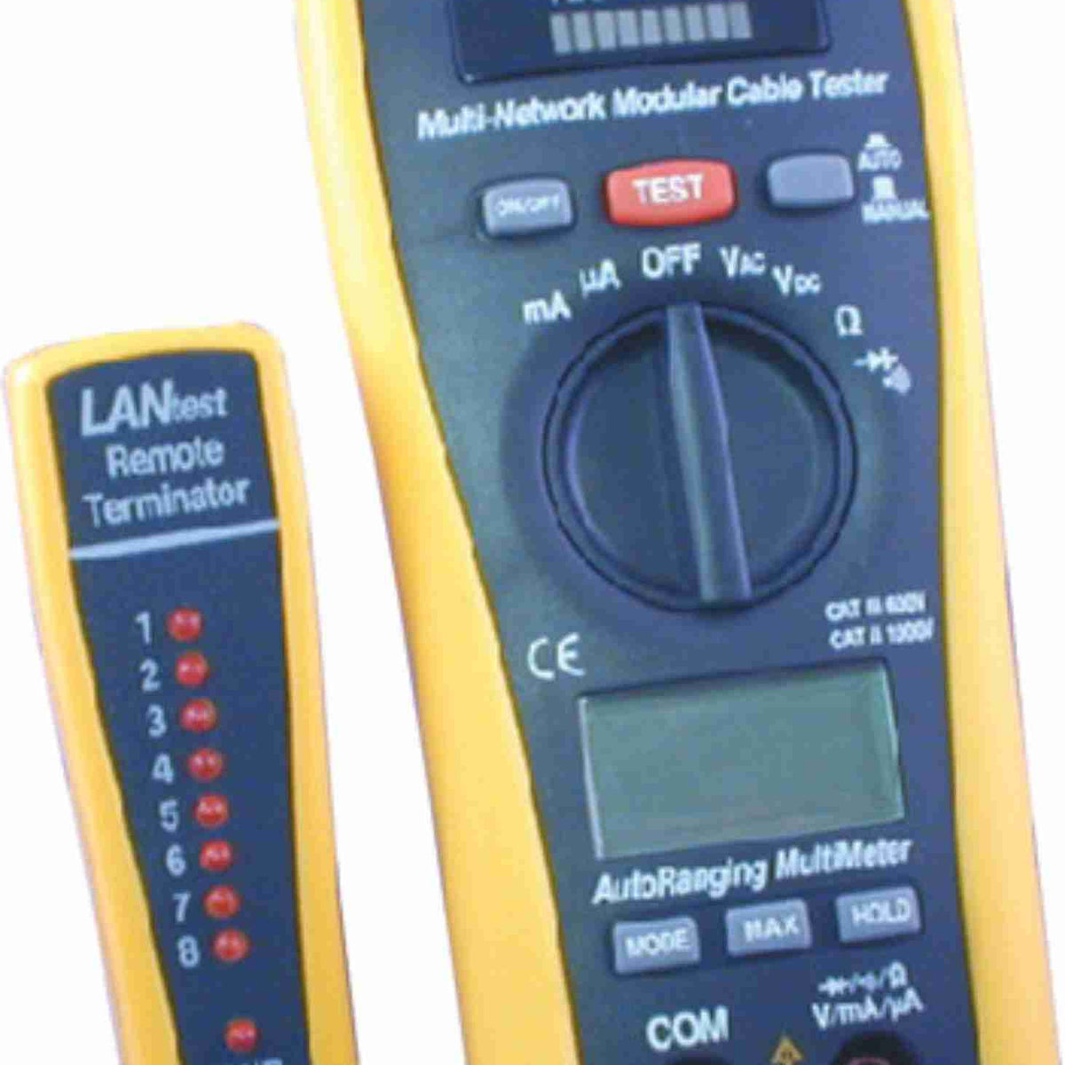 3 in 1 Digital Multimeter/LAN/Coaxial Tester — AMERICAN RECORDER