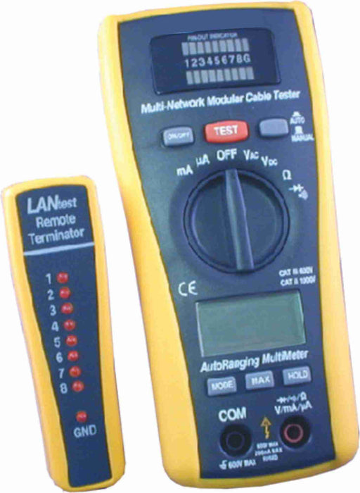 3 in 1 Digital Multimeter/LAN/Coaxial Tester - AMERICAN RECORDER TECHNOLOGIES, INC.