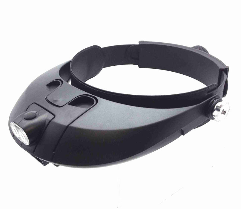 1X~6X Illuminated Magnifier Visor with LED Light — AMERICAN RECORDER  TECHNOLOGIES, INC.