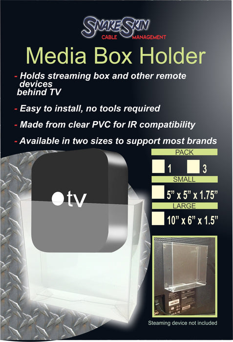 SNAKESKIN Media Box Holder - Small - AMERICAN RECORDER TECHNOLOGIES, INC.