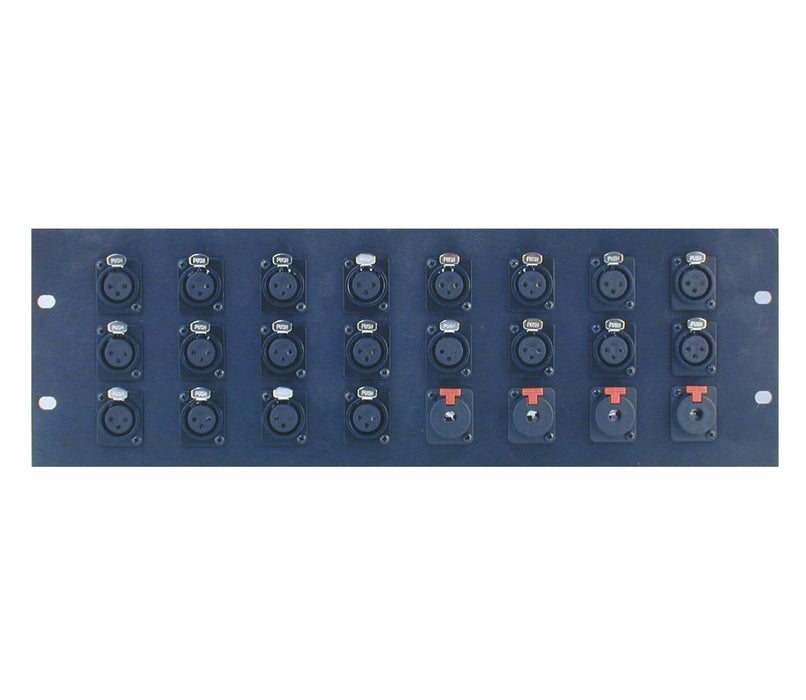 Wall Mount Panel with 24 D Mount Positions - AMERICAN RECORDER TECHNOLOGIES, INC.