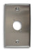 Single Gang, Single Position Stainless Steel Wall Plate - AMERICAN RECORDER TECHNOLOGIES, INC.