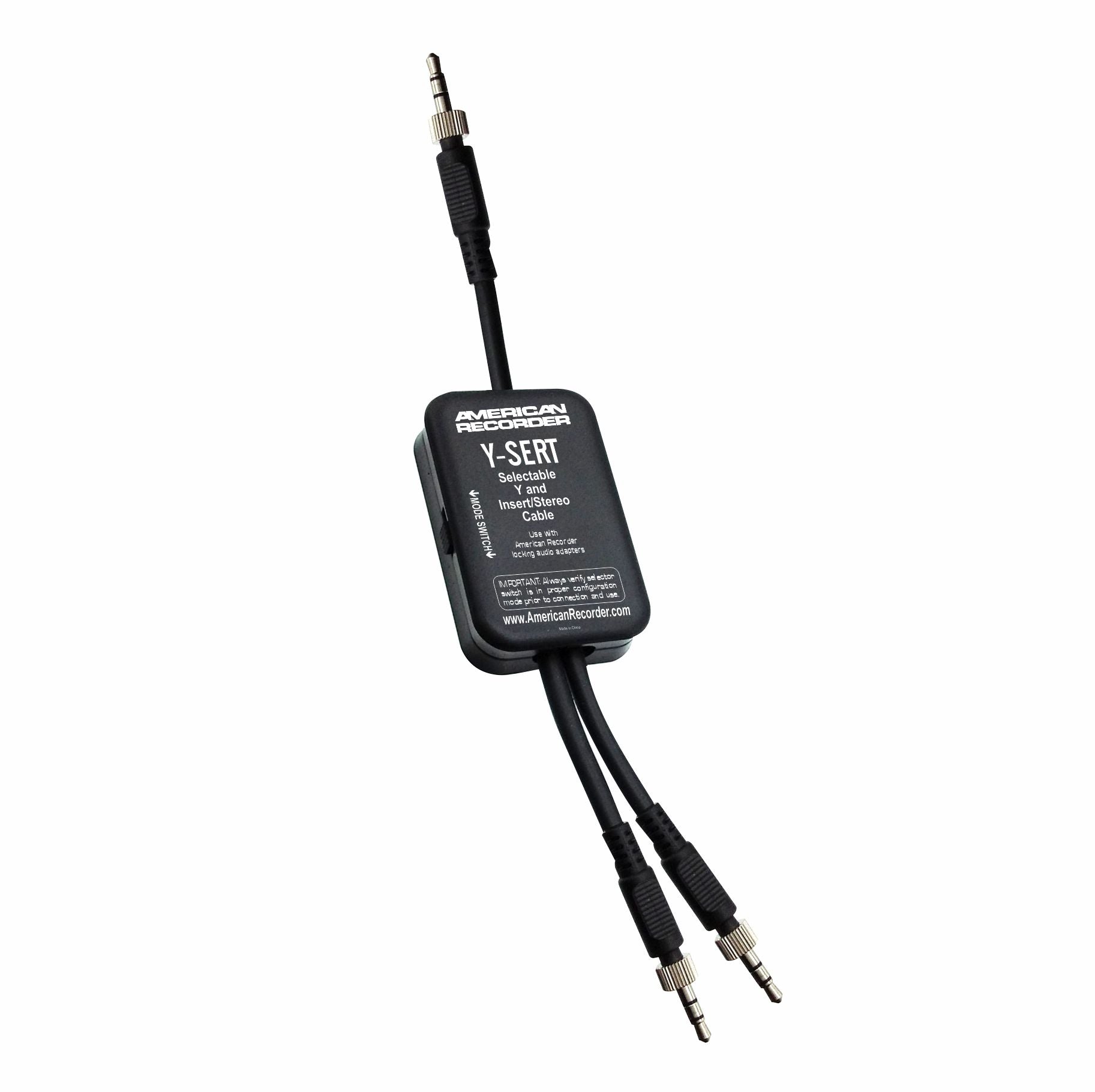 YSERT™ 3 in 1 AUDIO INTERFACE ADAPTER — AMERICAN RECORDER TECHNOLOGIES