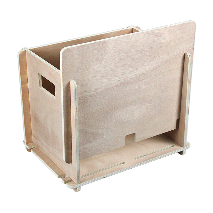 Wooden Vinyl Disc LP Record Storage Box - AMERICAN RECORDER TECHNOLOGIES, INC.