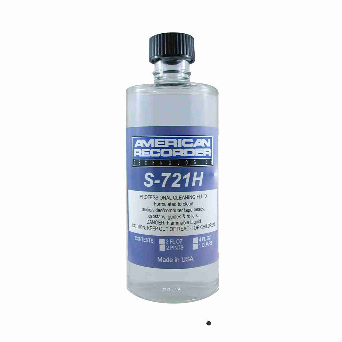 American Recorder Technologies S-721h-2 Professional Tape Head Cleaner